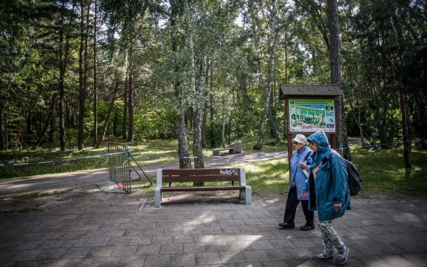 Park im. Reagana w Gdańsku był przeszukiwany od września....