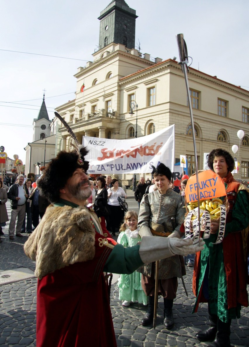 Pikieta Solidarności w Lublinie