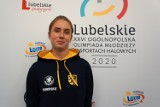 Marianna Konkel z UKS Bliza Władysławowo na Ogólnopolskiej Olimpiadzie Młodzieży w Sportach Halowych. To wielkie wyróżnienie!