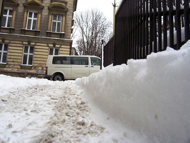 Zima w Bielsku-Białej