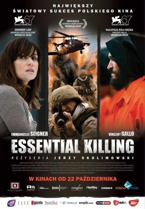 "Essential Killing" wyświetlany jest we wtorek na Zdrowiu.