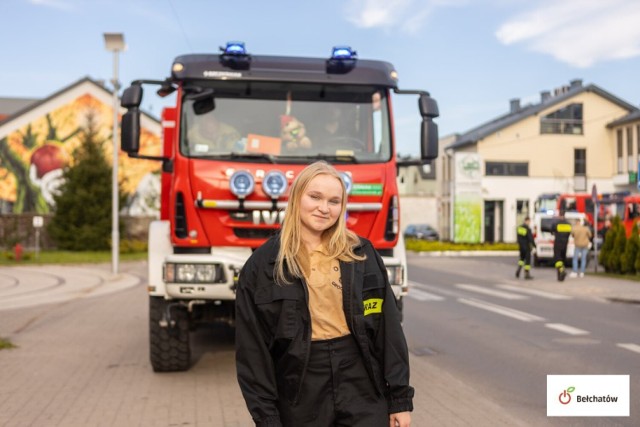 Capstrzyk strażacki w Bełchatowie z okazji Międzynarodowego Dnia Strażaka