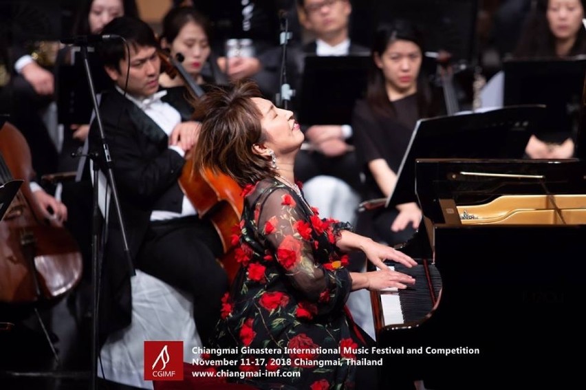 Atsuko Seta - pianistka z Japonii, która mieszka na stałe w...