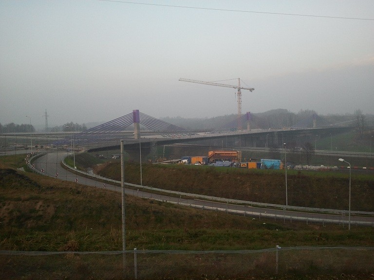 Pechowy most na A1 w Mszanie NOWE ZDJĘCIA
