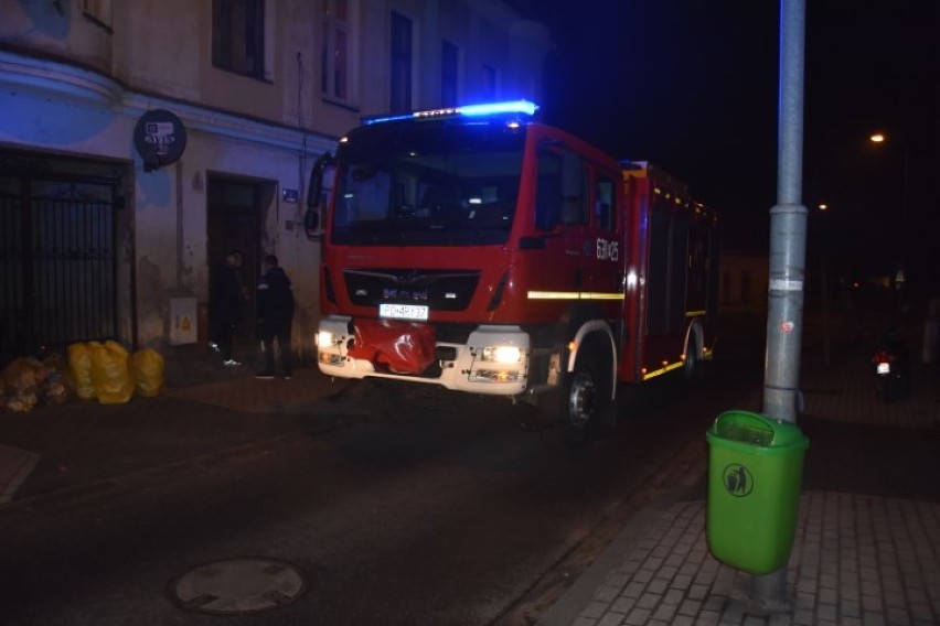 Wągrowiec. Straż pożarna interweniowała na ulicy Bydgoskiej 