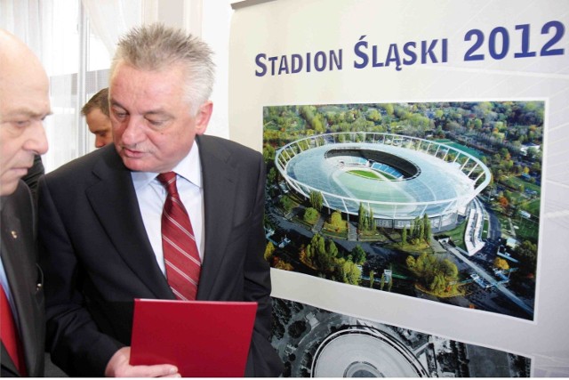 Stadion Śląski oczywiście też pokazaliśmy w Sejmie