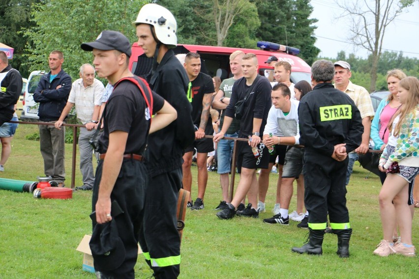 W Łąkiem odbyły się zawody sportowo - pożarnicze OSP  z...