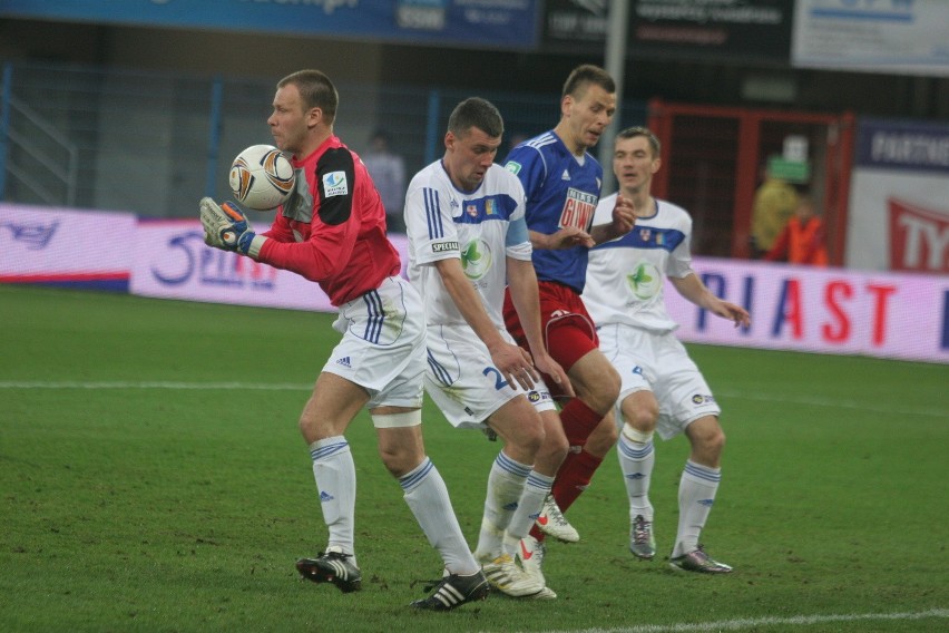 1. liga piłkarska: Piast Gliwice - Olimpia Elbląg 1:0 [ZDJĘCIA]