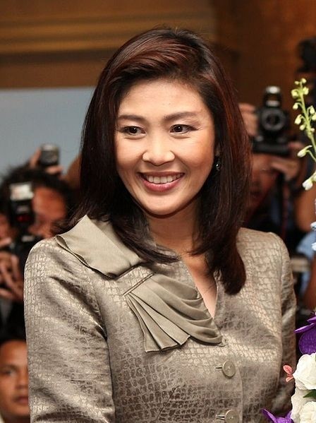 2. Yingluck Shinawatra  - tajska polityk, premier Tajlandii...