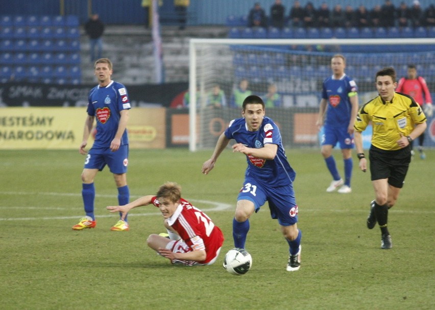 Ruch Chorzów - Wisła Kraków 3:1. Niebiescy mają sposób na Wisłę [ZDJĘCIA]