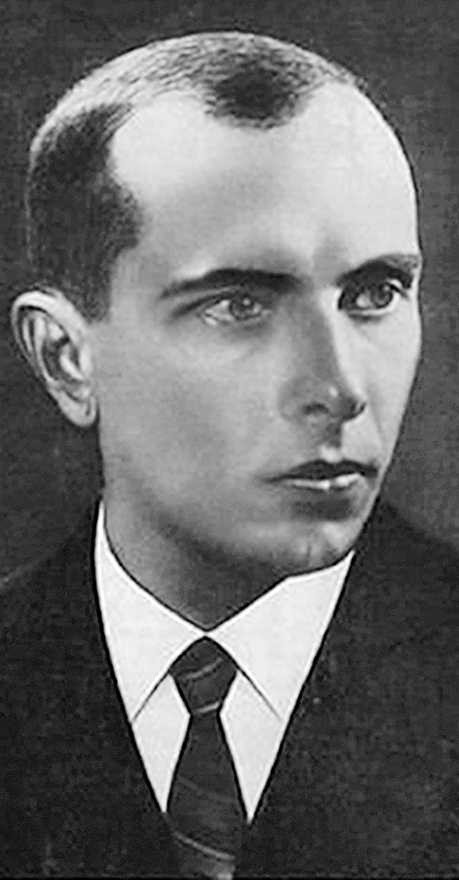Stepan Bandera,  jeden z przywódców Organizacji...