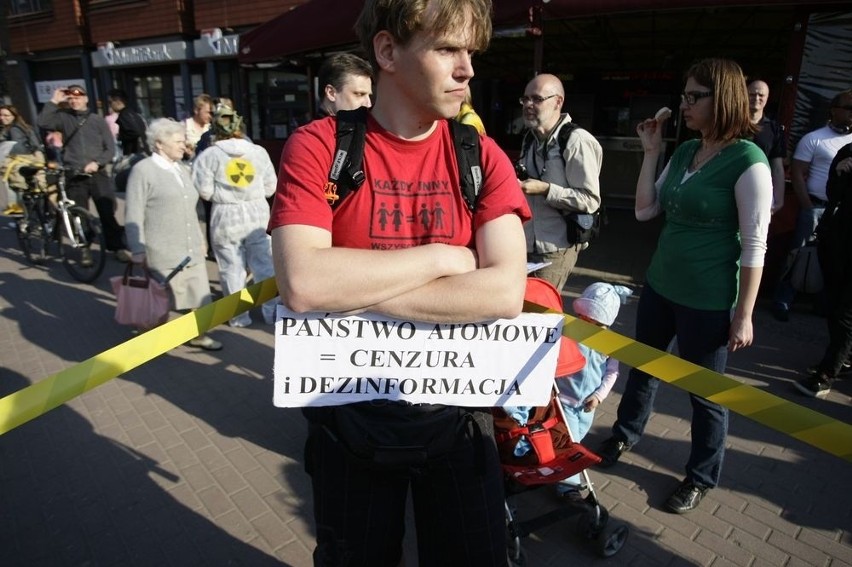 Gdańsk: Protest w 25 rocznicę wybuchu w Czarnobylu 