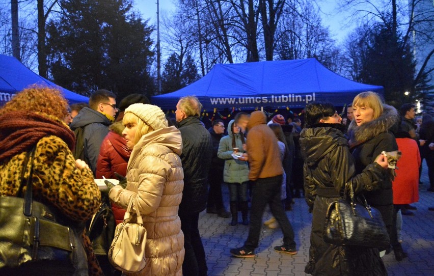 Wigilia akademicka UMCS. Studenci złożyli sobie życzenia...