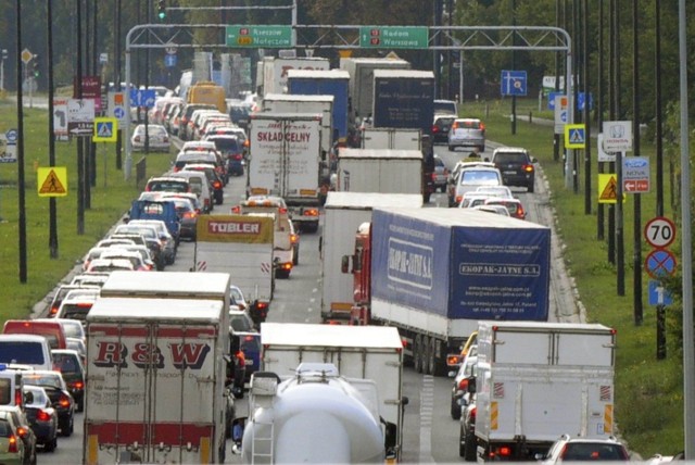 Wyjazd z Lublina w kierunku Warszawy. Bez budowy drogi ekspresowej nie ma mowy o rozwoju Lubelszczyzny