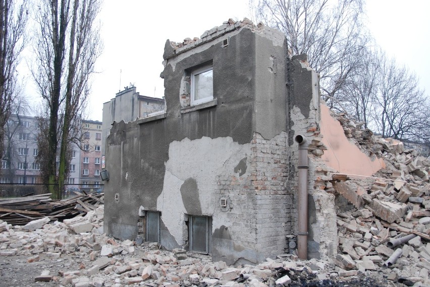 Komisariat I w Sosnowcu został zrównany z ziemią