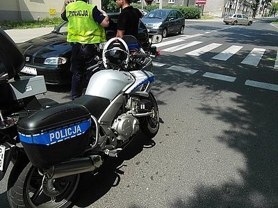 Wypadek przy ulicy Witczaka w Bytomiu