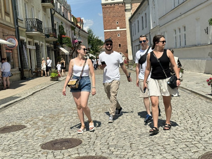 Turyści w Sandomierzu w sobotę 15 lipca. Zobaczcie szczegóły...