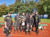 Trzynaście drużyn OSP wzięło udział w powiatowych zawodach sportowo-pożarniczych na stadionie w Pucku (06.10.2019) | ZDJĘCIA, WIDEO