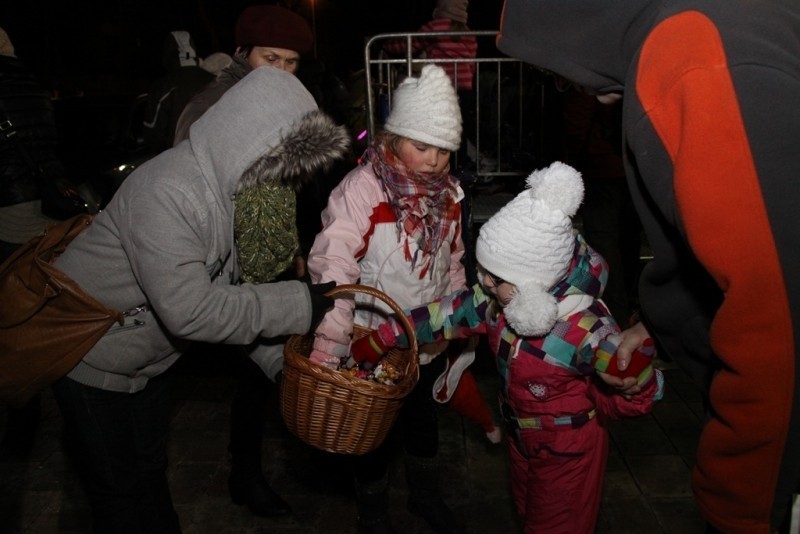 Lubliniec: Lodowisko otwate, Mikołaj odjechał