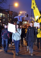Gdańsk: Manifestacja &quot;Dzień Gniewu&quot;. Spalili kukły Donalda Tuska [FILMY, ZDJĘCIA]