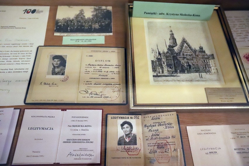 Wystawa z pamiątkami, czyli 100 lat łódzkiej adwokatury