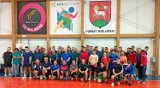 Turniej tenisa stołowego w hali sportowej ZS nr 1 w Wieluniu. Rywalizowali zawodnicy z kilku województw