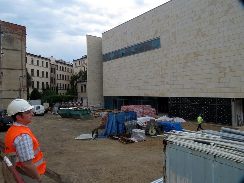 Wrocław: Powstaje nowoczesny budynek akademii muzycznej (GALERIA Z BUDOWY)
