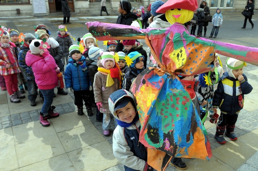 Dzieci wypędzały zimę z Lublina (ZDJĘCIA)