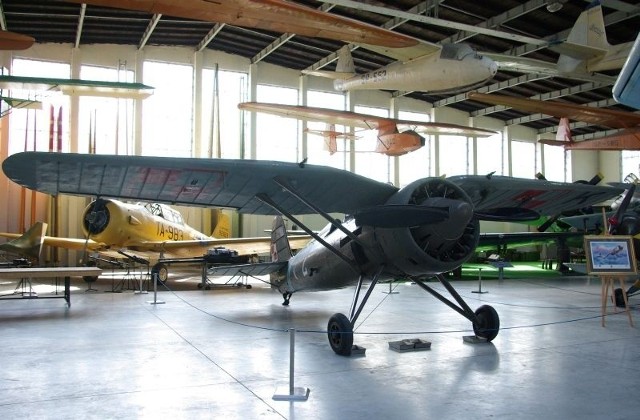 Jedyny ocalały na świecie PZL-11 do dziś stoi w Muzeum Lotnictwa Polskiego  w Krakowie