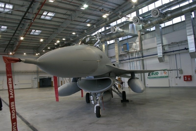 W bazie w Krzesinach stacjonują między innymi F16.