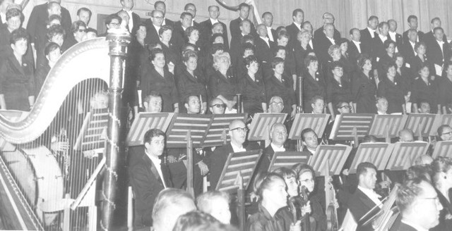 Wratislavia Cantans, 1968 r. Studio Polskiego Radia. Koncert inauguracyjny Orkiestry Symfonicznej Filharmonii im. Karola Szymanowskiego w Krakowie