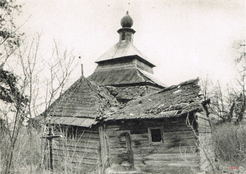Dawna cerkiew św. Paraskawii parafialna w Kniaziach (pow....