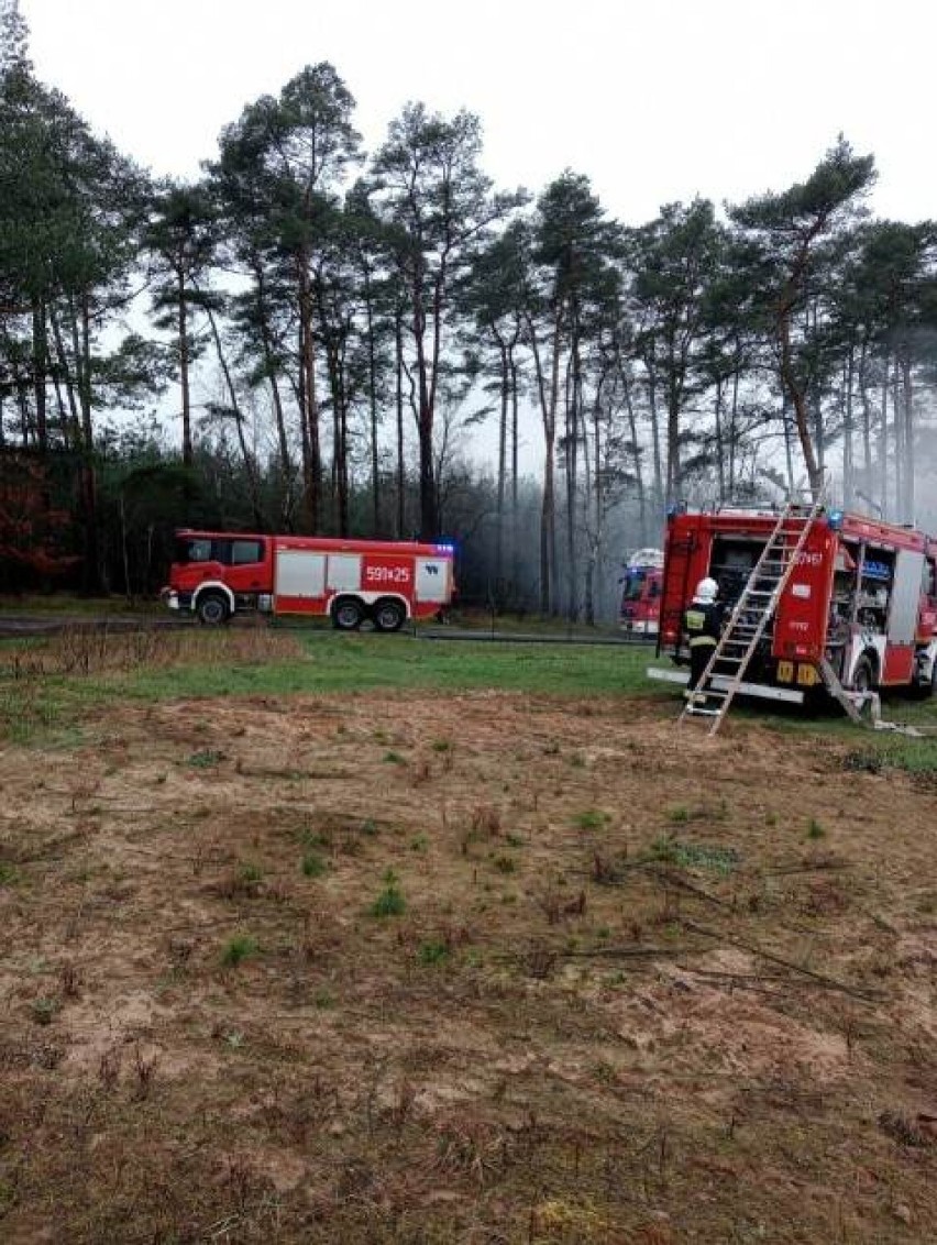 W sobotę doszło do pożaru budynku gospodarczego w Jaryszewie 