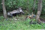 Wypadek w Białobrzegach koło Augustowa. Zginęła matka i dwoje małych dzieci [ZDJĘCIA]