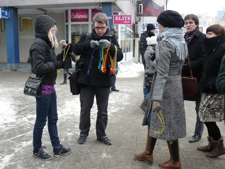 Poznań: Flash mob przy Starym Marychu. Zobacz zdjęcia