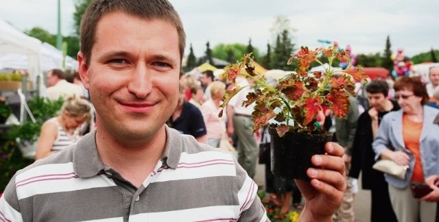 Hodowca roślin Marceli Olszewski uważa, że hitem tego sezonu jest m.in. koleus