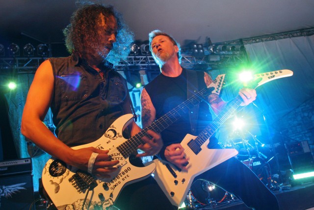 Metallica na koncercie w Chorzowie