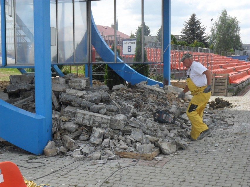 Rozpoczęcie budowy stadionu - czerwiec 2015