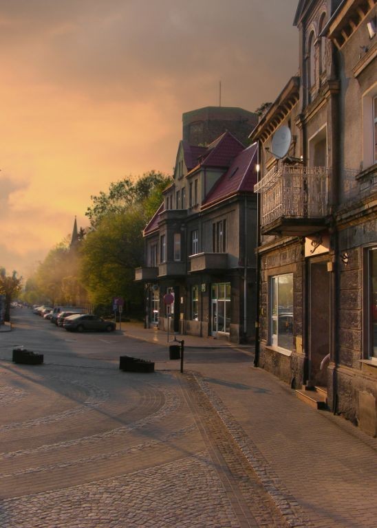 To zdjęcie, "Ul. Zamkowa" wygrało konkurs fotograficzny ogłoszony przez burmistrza Ostrzeszowa