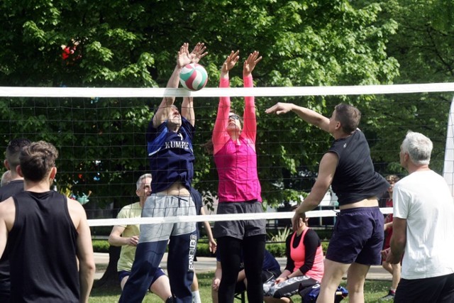 Piknik Siatkarski z legnickim Ośrodkiem Sportu i Rekreacji.