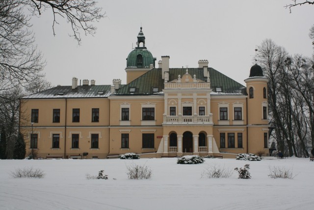 Pałac w Ruskich Piaskach - siedziba DPS