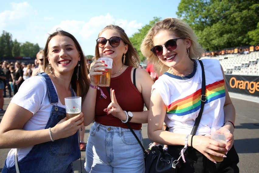 Orange Warsaw Festival 2018. Piękne dziewczyny,dziwne stroje...