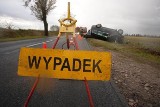 Chrzanów: auto najechało na leżącego na drodze. 24-latek nie żyje