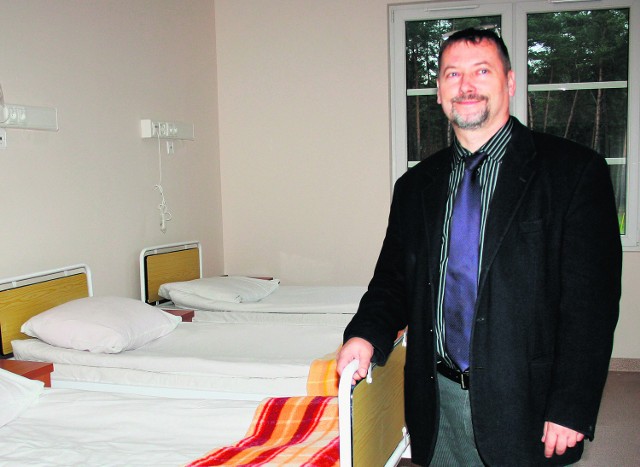 Krzysztof Grzesik, dyrektor szpitala w Jaroszowcu, zakończył remont