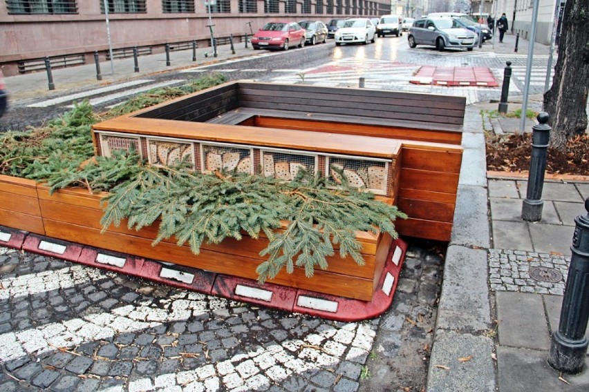 Parklet na ulicy Poznańskiej