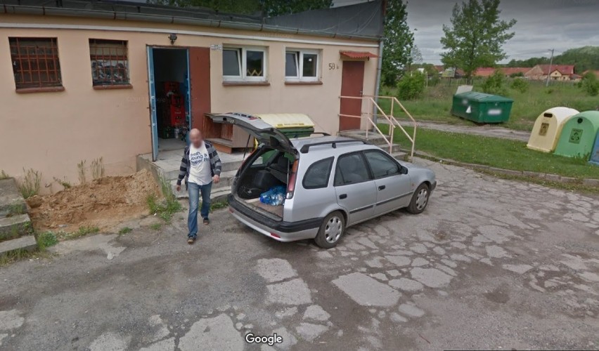 Mieszkańcy Lubina w Google Street View