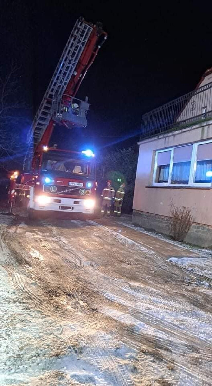 6 stycznia doszło do pożaru sadzy w jednym z budynków przy ulicy Krotoszyńskiej w Dobrzycy