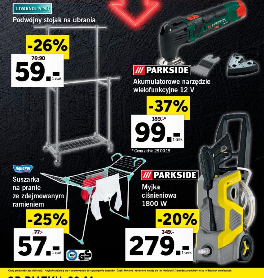 LIDL Black Friday 2018 - promocje na Czarny Piątek [GAZETKA LIDLA]