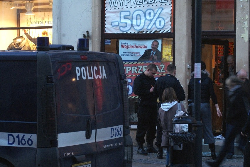 Lublin: przechodnie złapali złodzieja butów