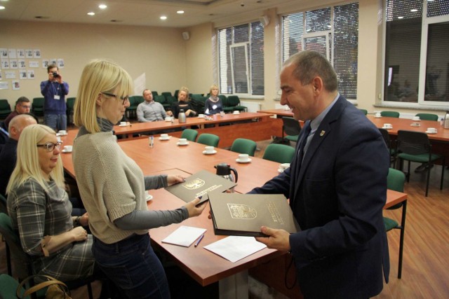 Międzychodzka Karta Seniora - spotkanie z przedsiębiorcami (31.10.2019).